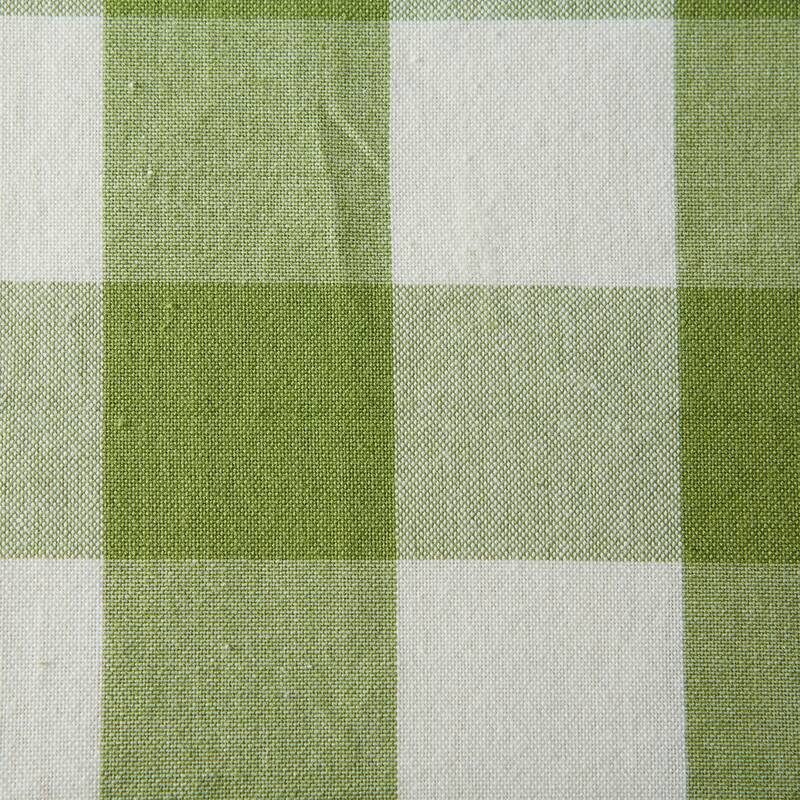 DII Stonewash Blue Buffalo Check Tablecloth