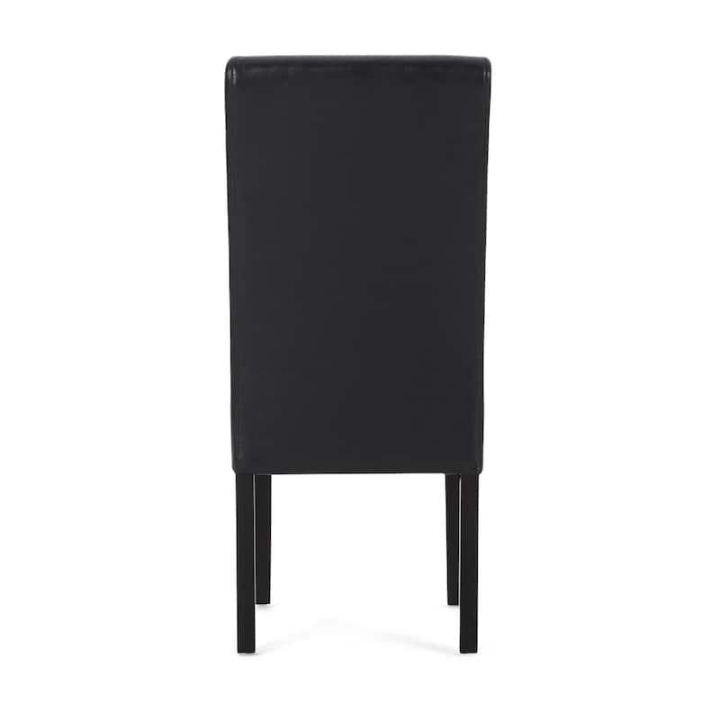 Pertica Upholstered T-Stitch Dining Chairs (Set of 2) by Christopher Knight Home