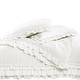 preview thumbnail 14 of 38, Silver Orchid Gerard Shabby Chic Ruffle Lace Comforter Set