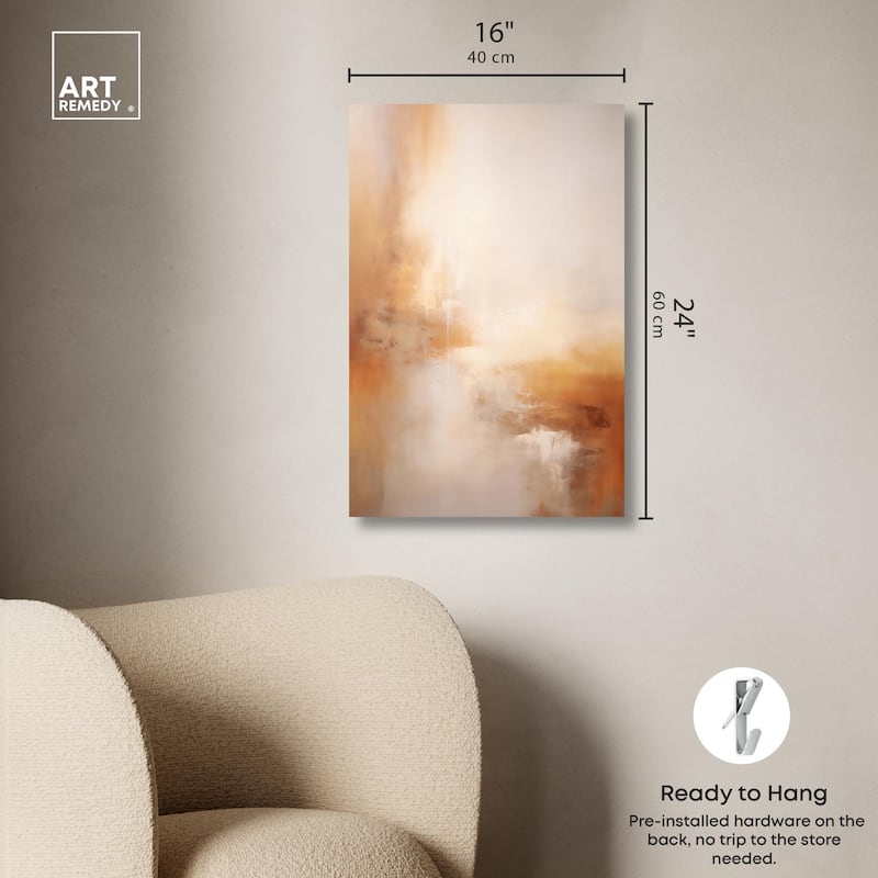 Dusky Dunes Canvas by Art Remedy, Gallery Wrapped
