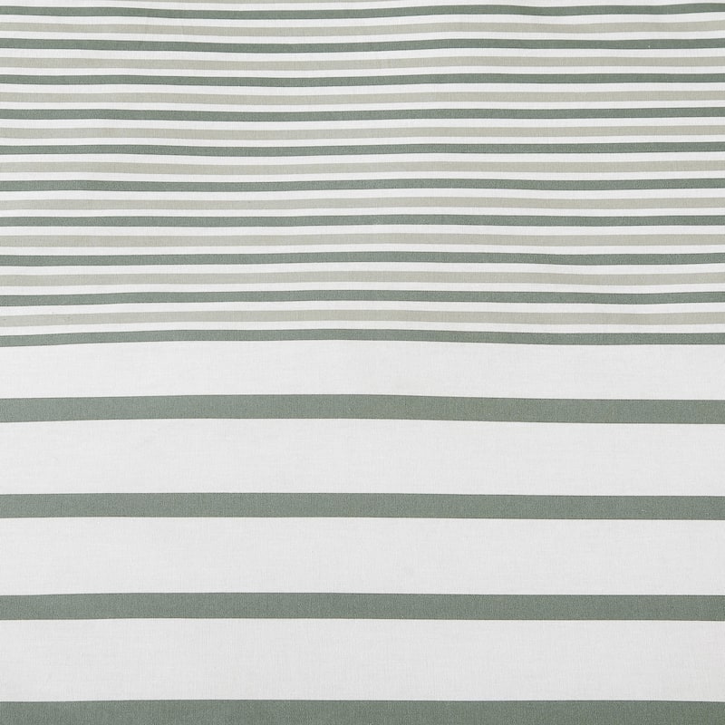 Eddie Bauer Cooper Stripe Cotton Reversible Comforter Set