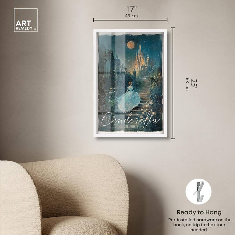 Classic Cinderella Shadowbox by Art Remedy