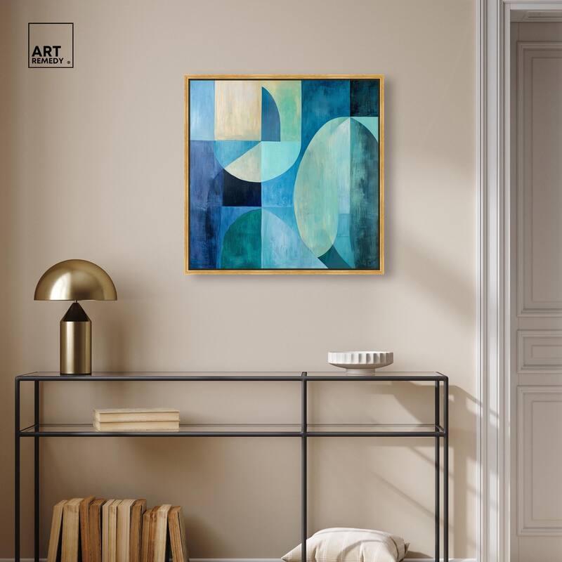 Color Blocks II Canvas by Art Remedy