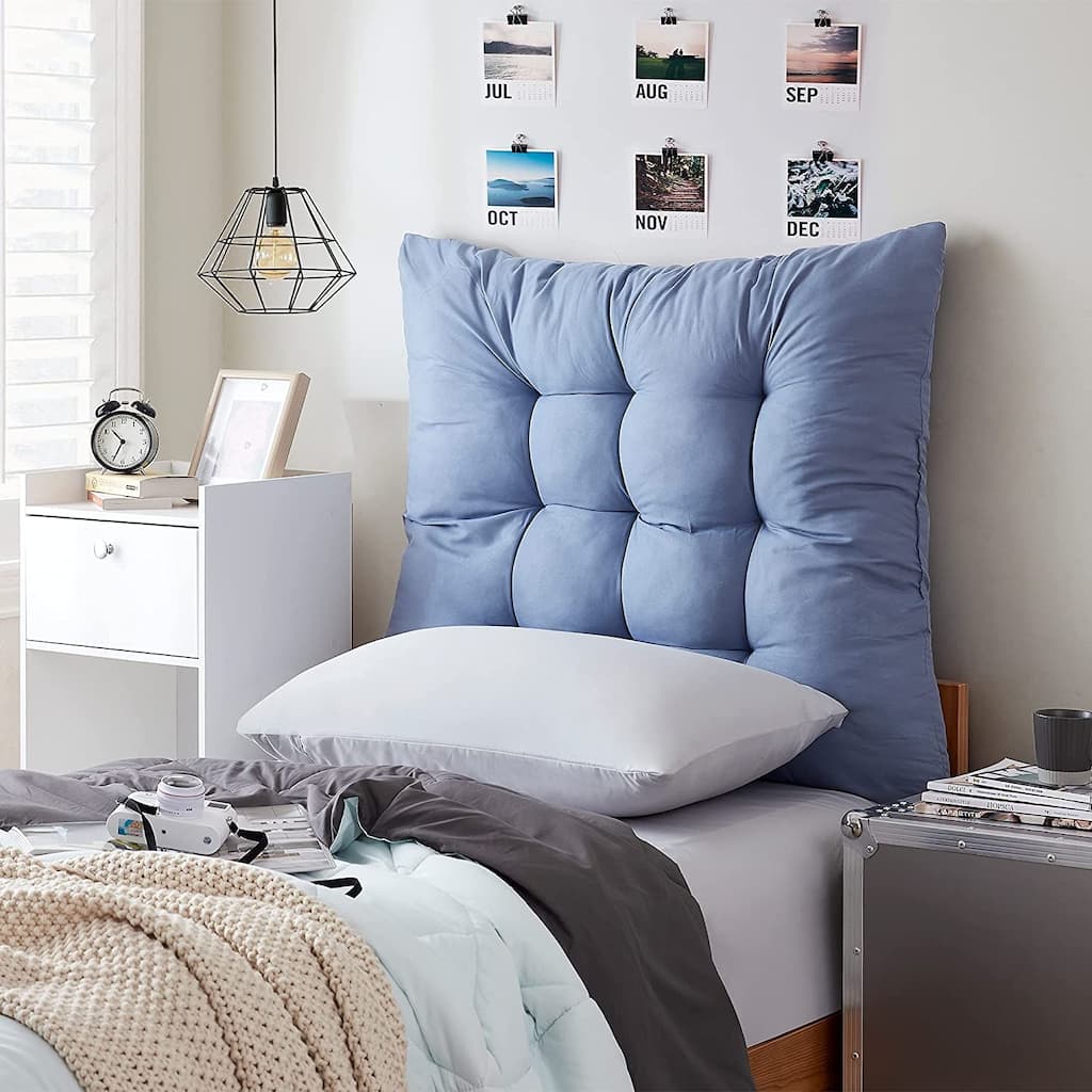 Rainha® Puffy Tufted College Headboard by DormCo