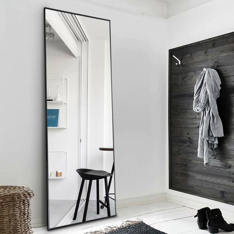Aluminum Alloy Full Length Floor Mirror