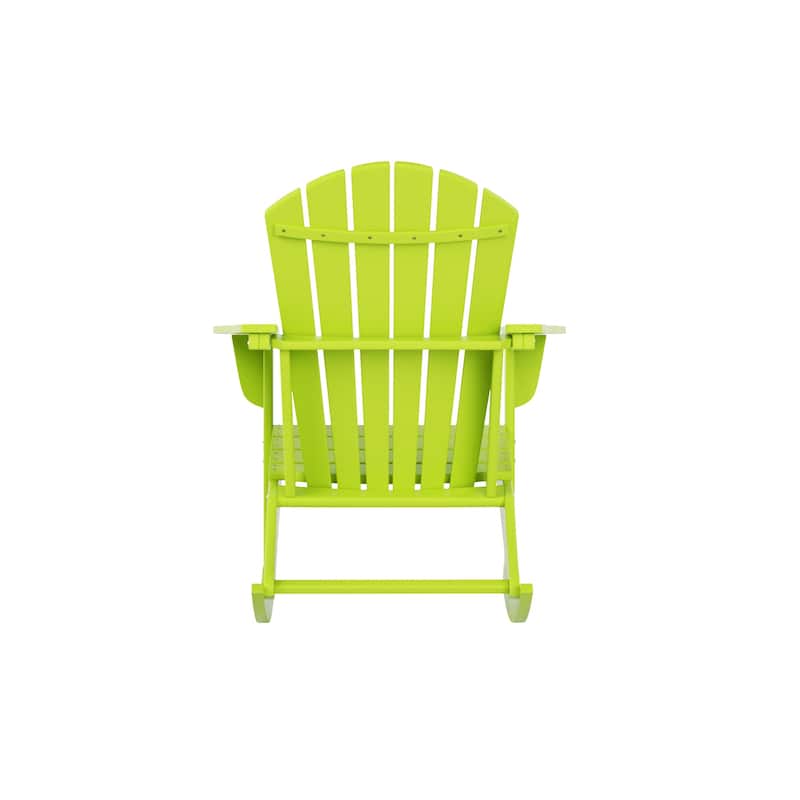 Laguna Hdpe All Weather Outdoor Patio Rocking Chair