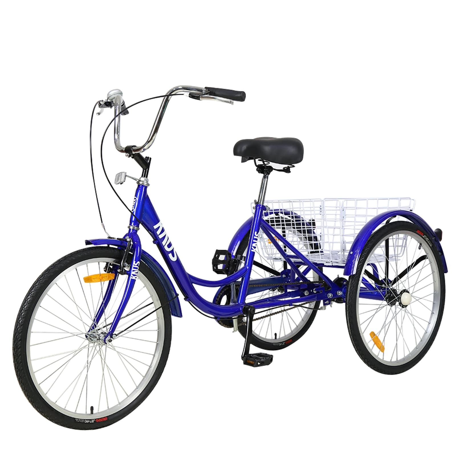 Cheap three outlet wheel bicycle