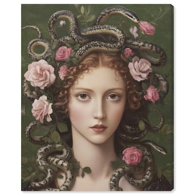 Medusa Canvas by Art Remedy, Gallery Wrapped