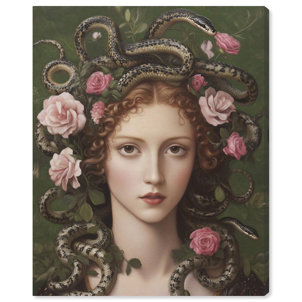 Medusa Canvas by Art Remedy, Gallery Wrapped
