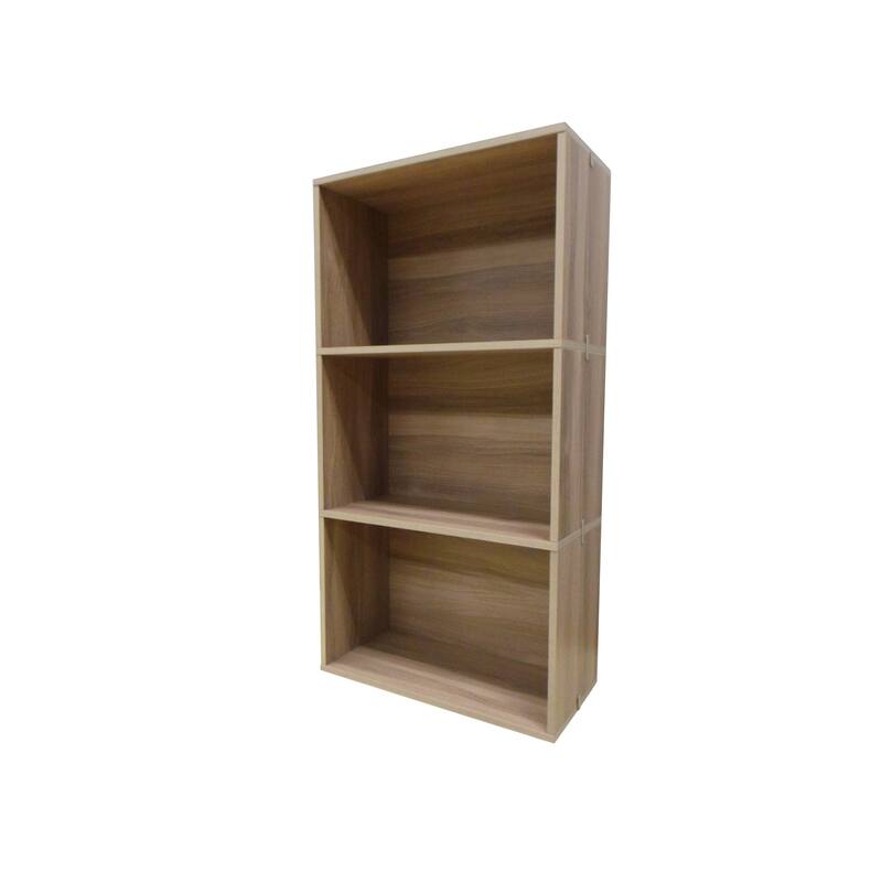 Level by Level 4-Tier Bookcase Tool-free Assembly
