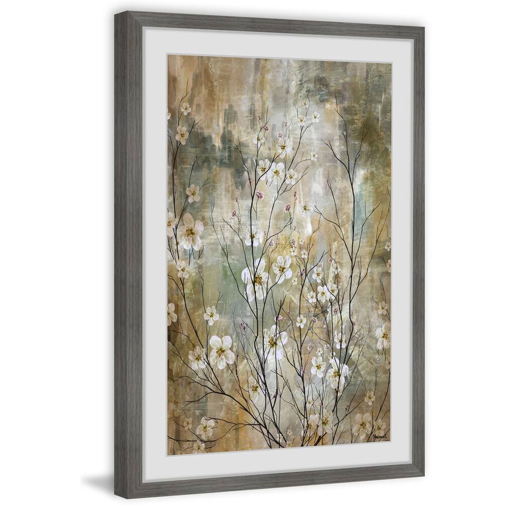 Autumn White Framed Print