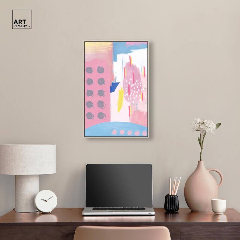 Doll Memories - Pretty blue Canvas by Art Remedy