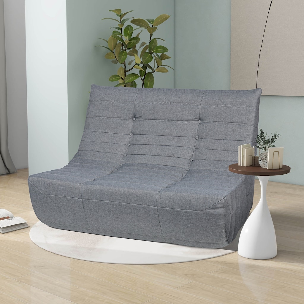 Bean Bag Chairs for Adults Memory Foam BeanBag Chair Big Bean Bag Sofa, Fireside Beanbags Lazy Sofa for Living Room