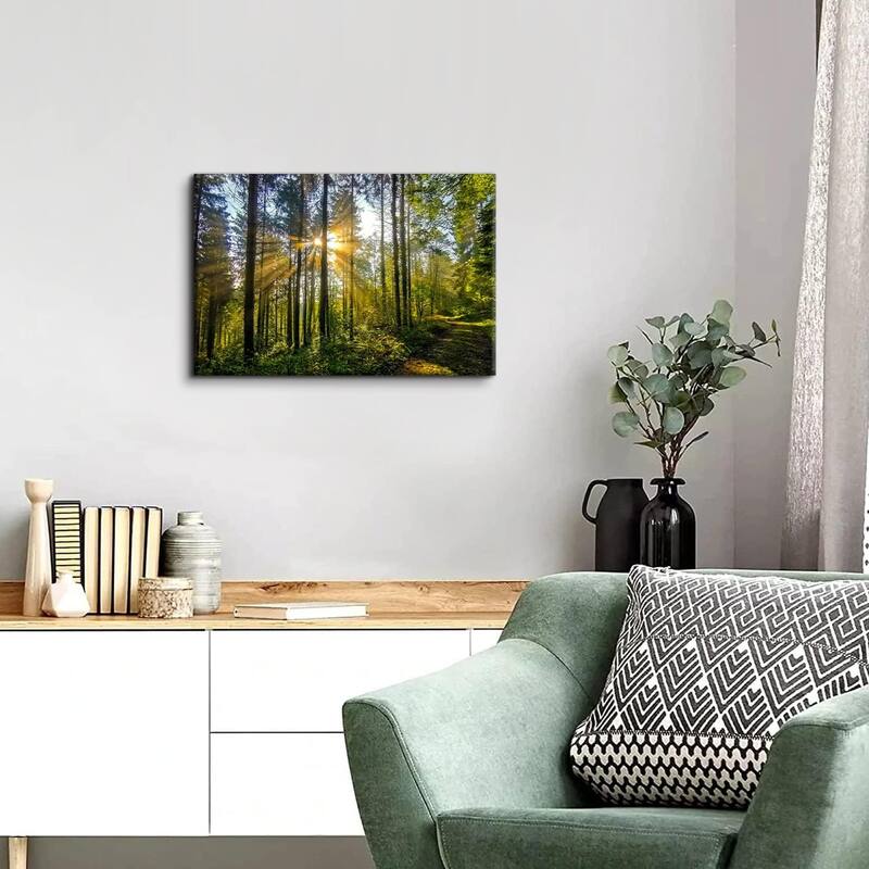 Nature Forest Canvas Wall Art