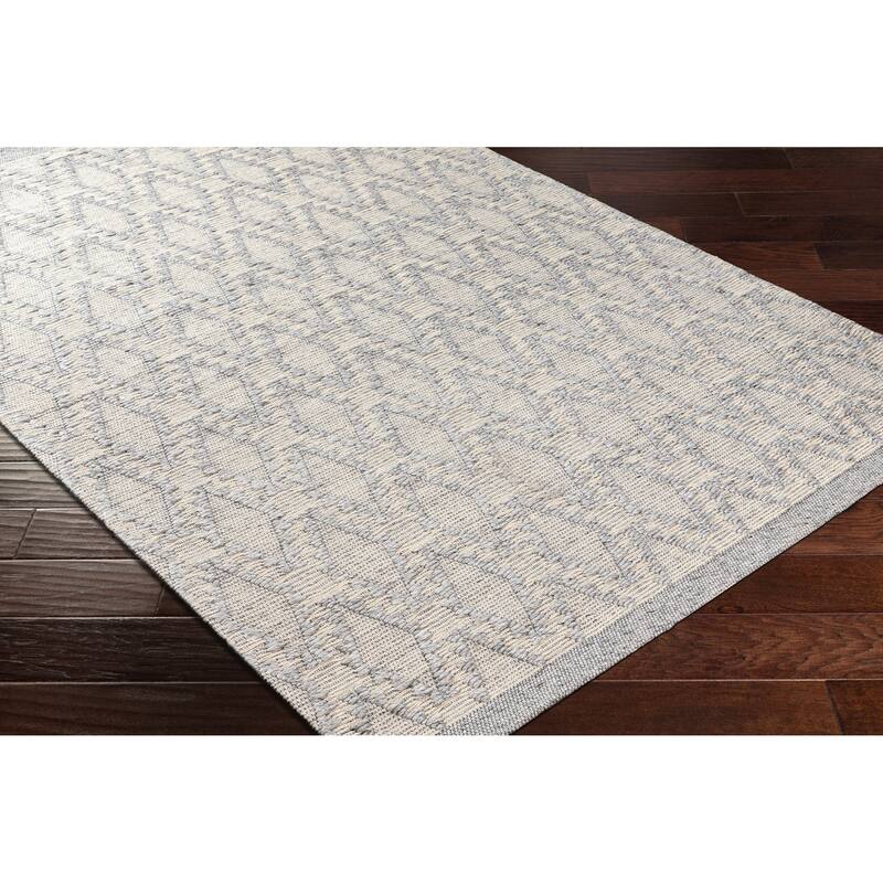 Nattie Handmade Trellis Wool & Recycled PET Area Rug