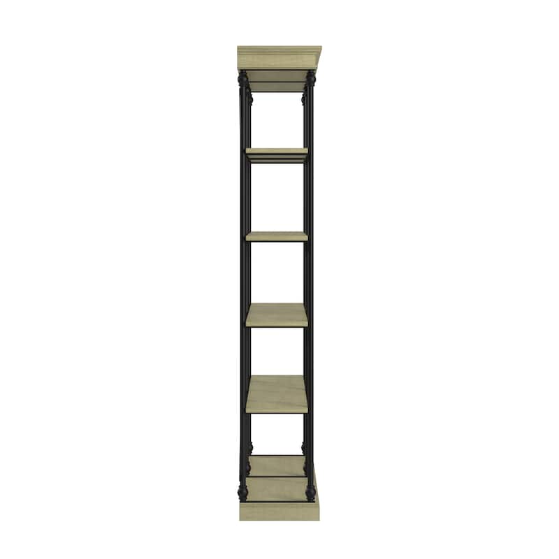 Barnstone Cornice Double Shelving Bookcase by iNSPIRE Q Artisan