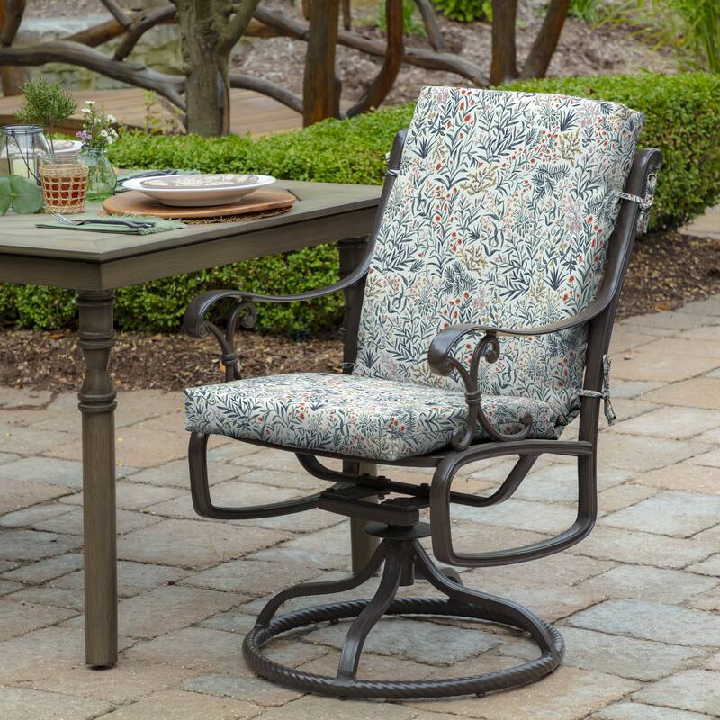 ARDEN Craft Outdoor 44 x 20 in. High Back Dining Chair Cushion