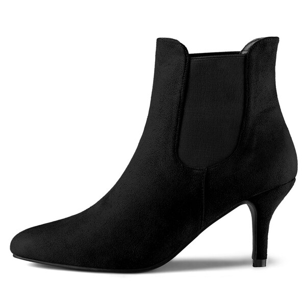 Low stiletto ankle boots Clearance