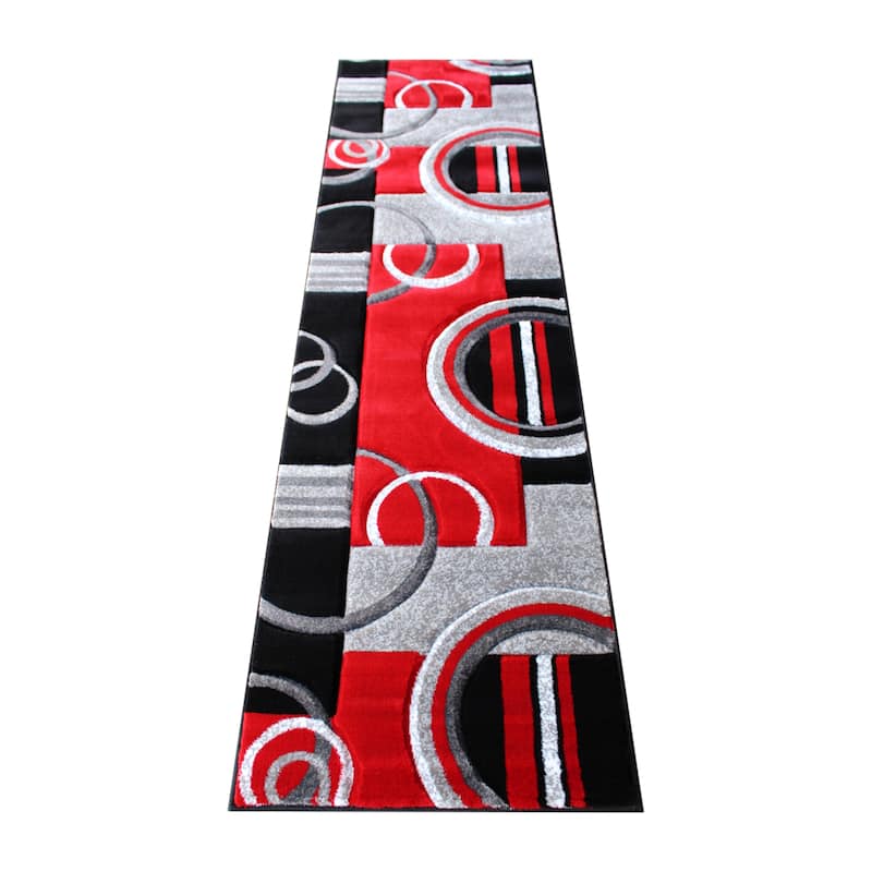 Modern Geometric Design Abstract Area Rug