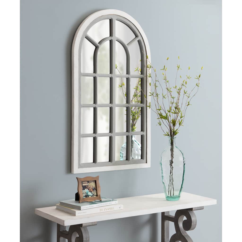 Kate and Laurel Boldmere Rustic Arch Wall Mirror