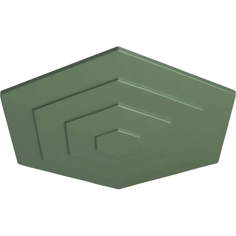 23 1/4"OD x 7/8"P Woodruff Ceiling Medallion