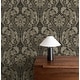 preview thumbnail 19 of 19, Harry & Grace Thornton Vintage Damask Peel and Stick Wallpaper