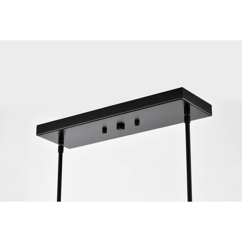 Witny 48 Inch Adjustable Kitchen Island with 6 Light