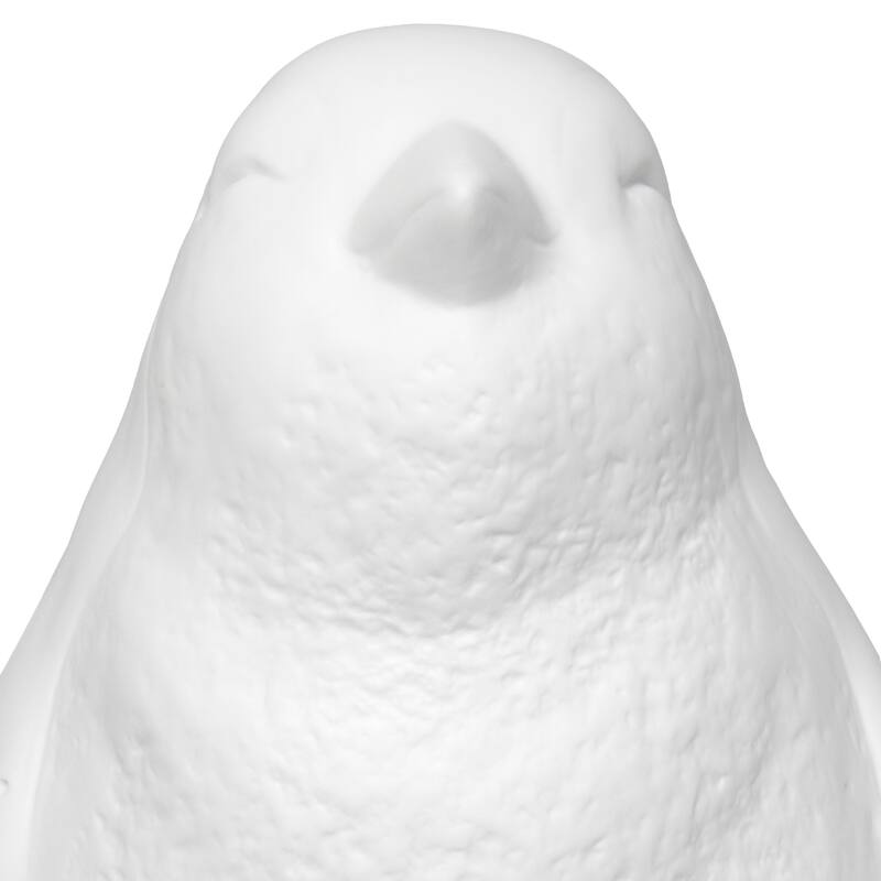 Polar Penguin Porcelain Table Lamp - 10.25" - White
