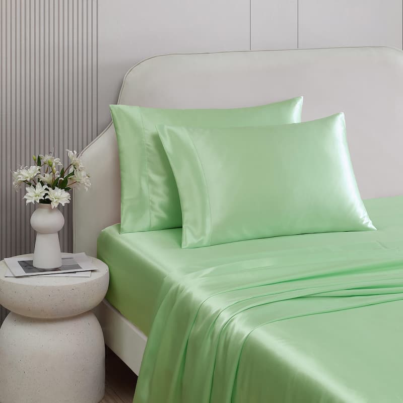 Betsey Johnson Satin Sheet and Pillowcase Sets