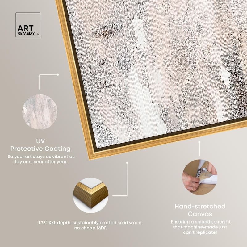 Striated Texture I Canvas Set of 2 by Art Remedy