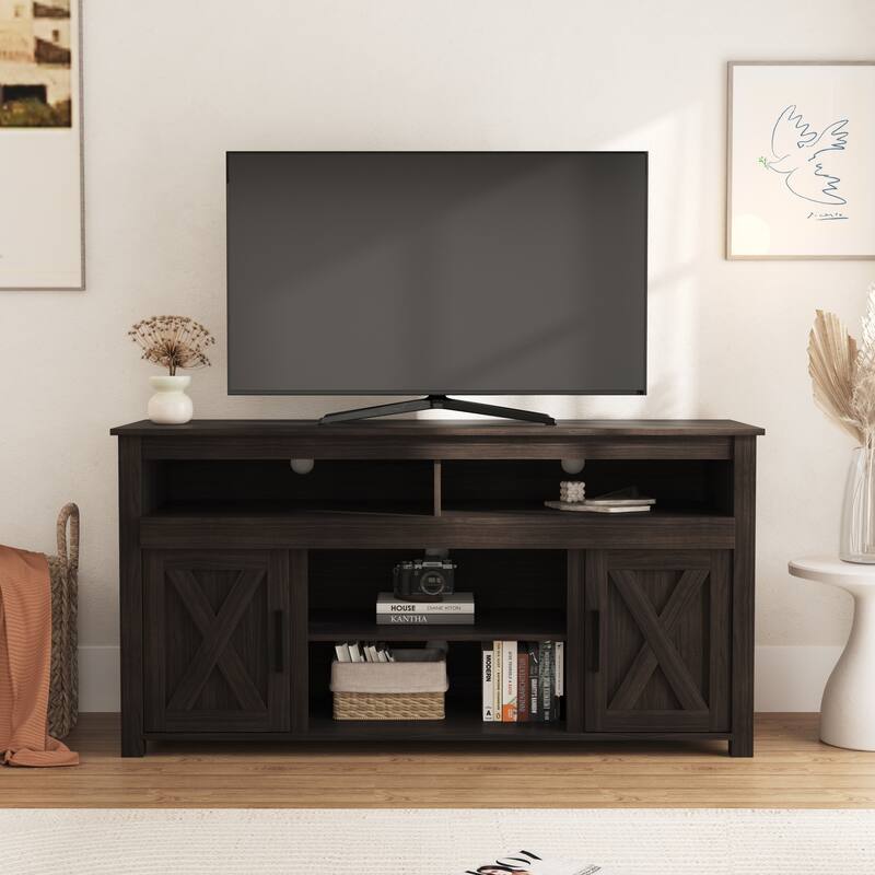 TV Stand for TVs up to 60" Farmhouse Media Console