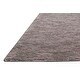 preview thumbnail 2 of 7, One of a Kind Hand-Tufted Modern 2' x 3' Solid Wool Red Rug - 2' x 3'