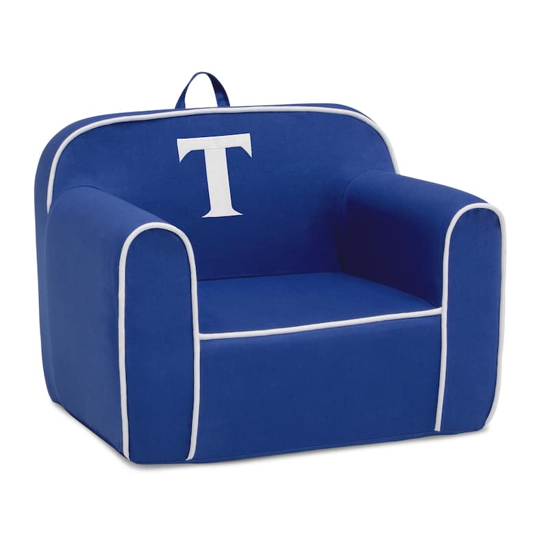Delta Children Personalized Monogram Cozee Chair - Customize with Letter T