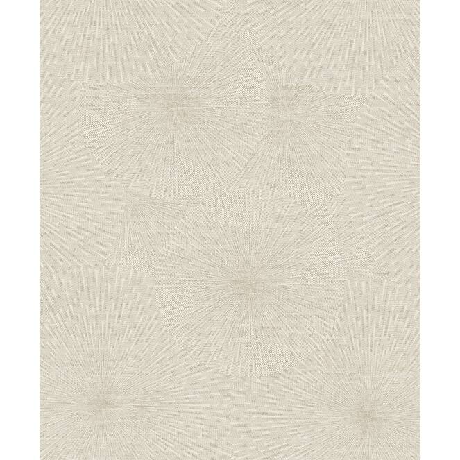 Brewster Zion Champagne Starburst Wallpaper - 21in x 396in x 0.025in