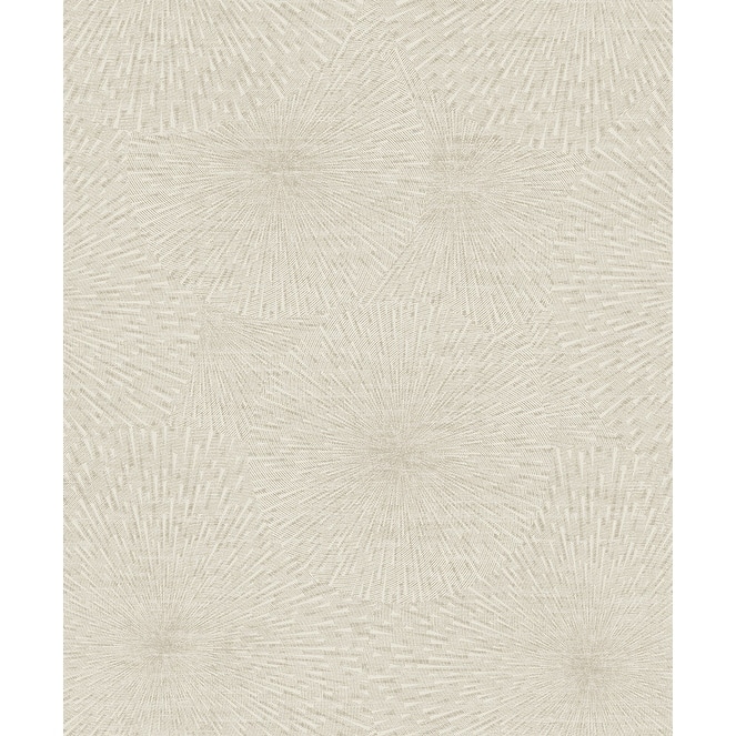 Brewster Zion Champagne Starburst Wallpaper - 21in x 396in x 0.025in