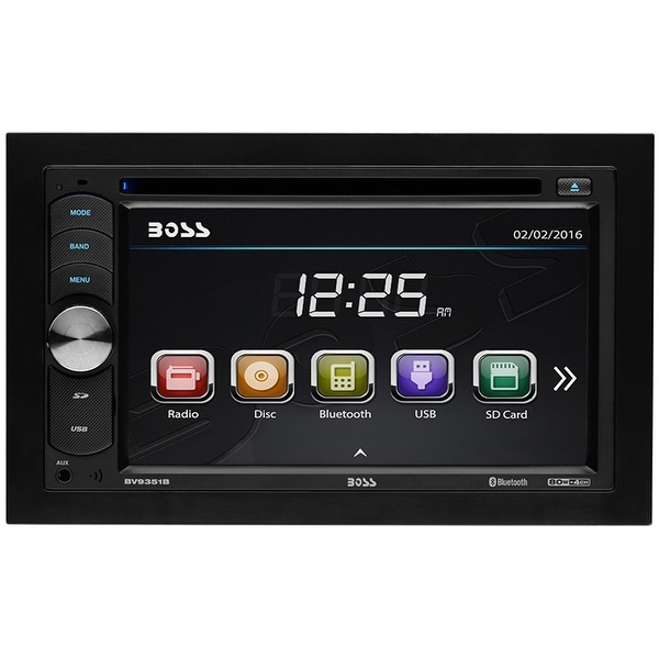 Shop Boss Audio Bv9351b Boss Double Din 6 2 Touchscreen With Bt Remote 320 Watts