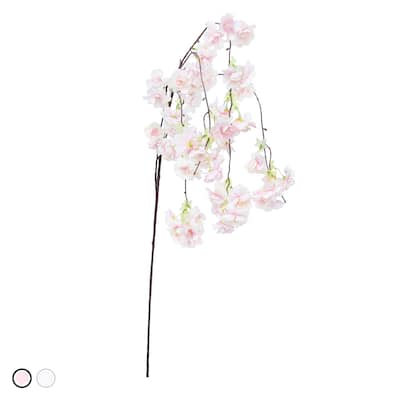Set of 3 Artificial Hanging Japanese Cherry Blossom Flower Stem Spray 51in