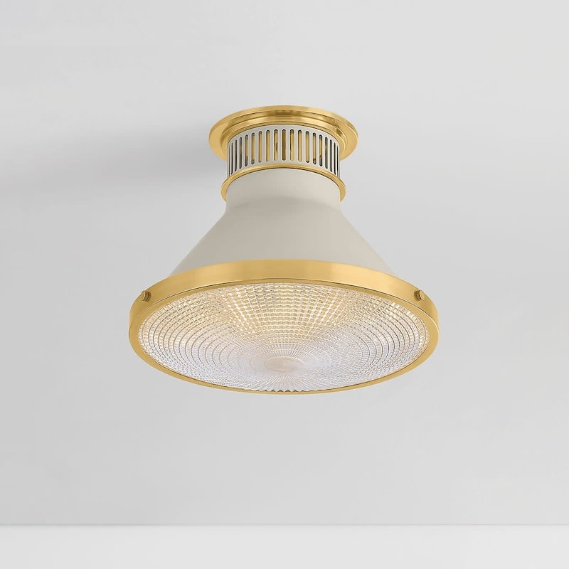 Hudson Valley Lighting MDS2402 Highclere 13" Wide Semi-Flush Ceiling