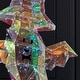 preview thumbnail 3 of 3, Prismatic Iridescent Wizard Ghost 16", LED lights - N/A