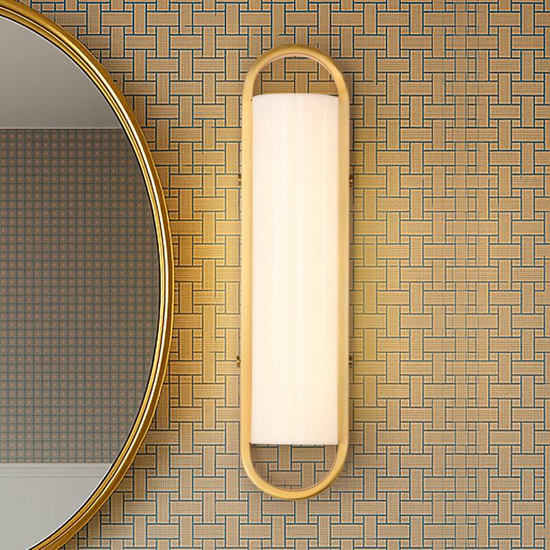 Velano 16 Inch LED Vanity Brushed Brass Finish - Brushed Brass