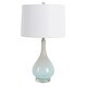Live Art Glass and Crystal LED Table Lamp - Overstock - 31693071