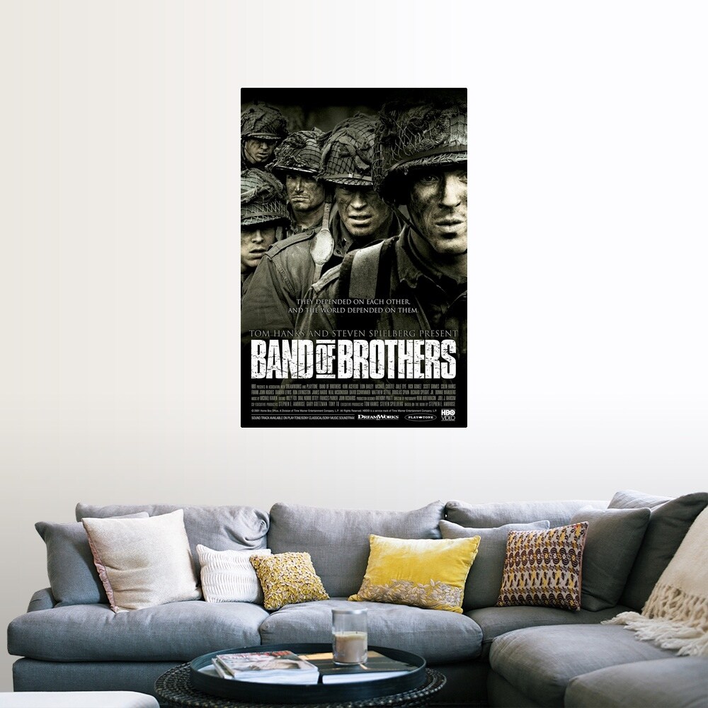 Poster Band Of Brothers Sur Toile - Décor Fanart Moderne 30x45 Cm - Affiche Murale Pour Chambre, Salon - 11