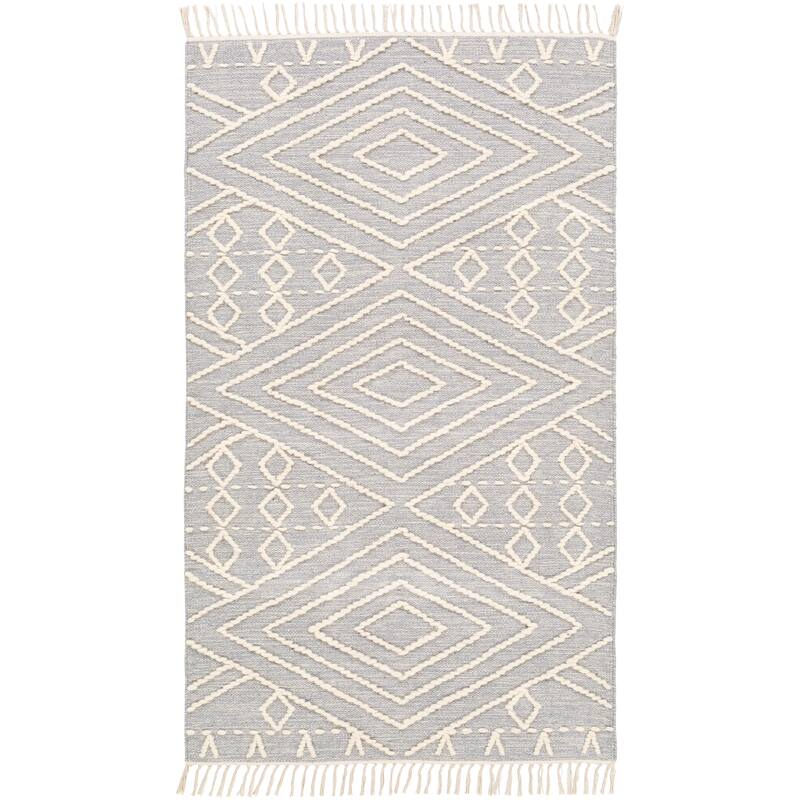 Livabliss Harris Handmade Cotton Boho Nomad Area Rug