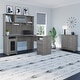 preview thumbnail 28 of 47, Bush Furniture Cabot Small Storage Cabinet with Doors - 31.38"L x 12.40"W x 29.96"H