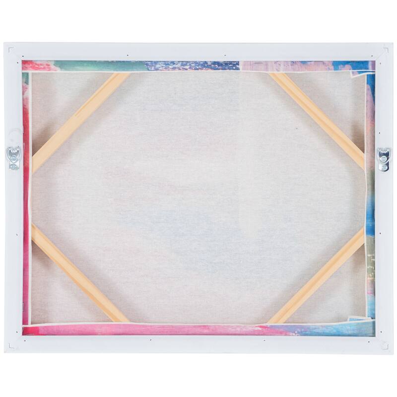 SAFAVIEH Phera Rejuvenation 20 x 16 Framed Linen Canvas Wall Art - 18.9 In. W x 0.03 In. D x 14.9 In. H