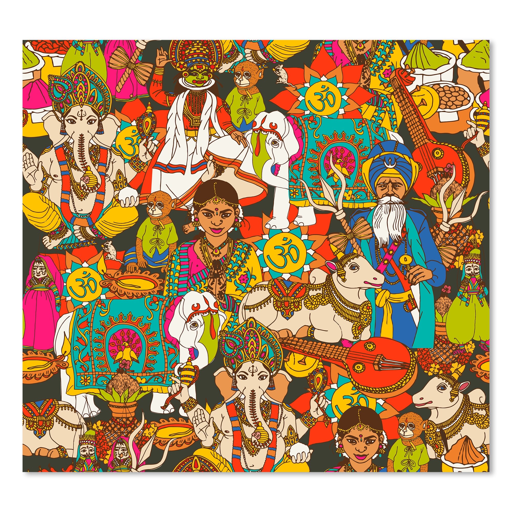 Designart-'Ganesha-Indian-