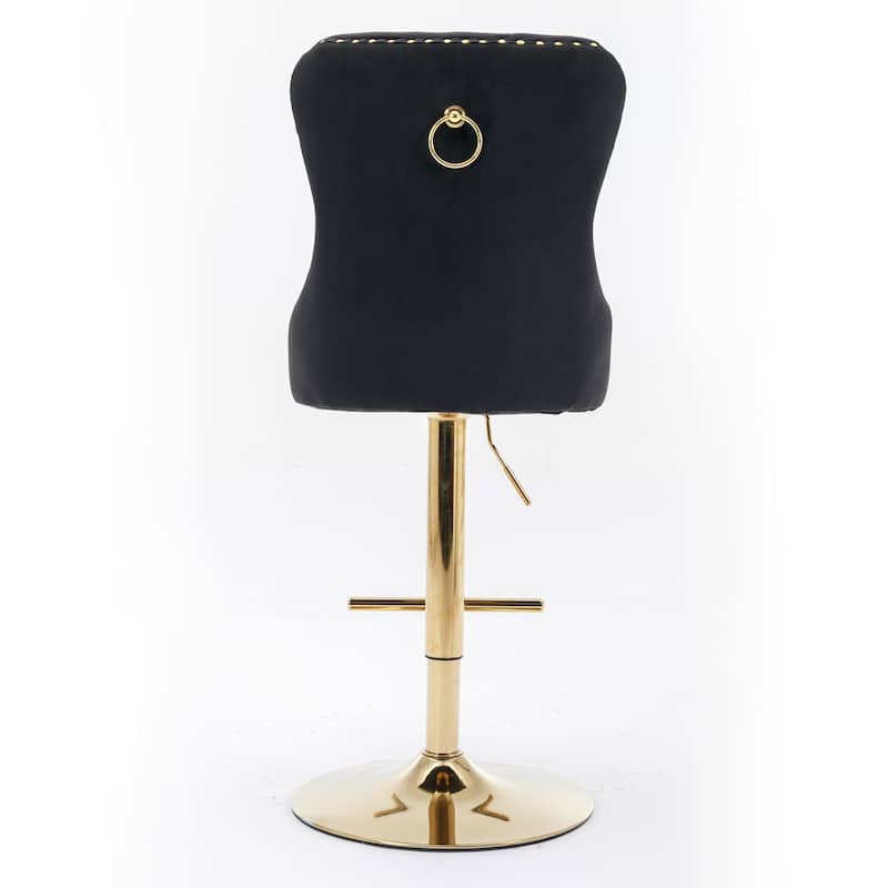 Ostweer Furniture Modern Style Beige Bar Stools Set of 2