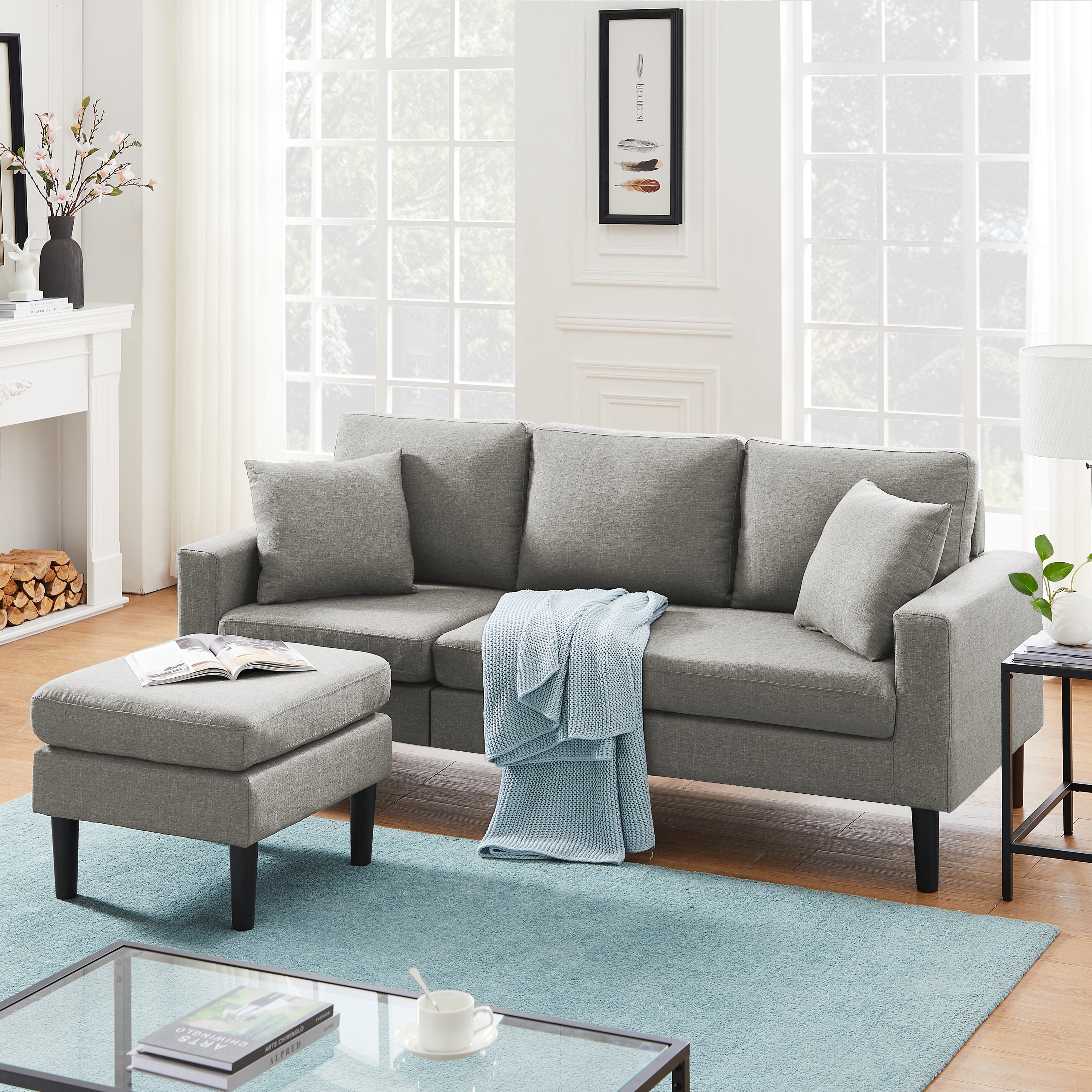 72 inch discount sofa with chaise