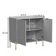 preview thumbnail 44 of 56, Clihome 2-Door Storage Media Accent Buffet Sideboard