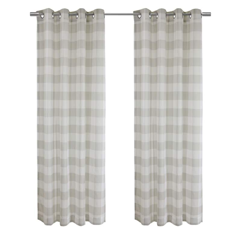 Bradley Light Filtering Grommet Curtain Panel - 52" x 84"